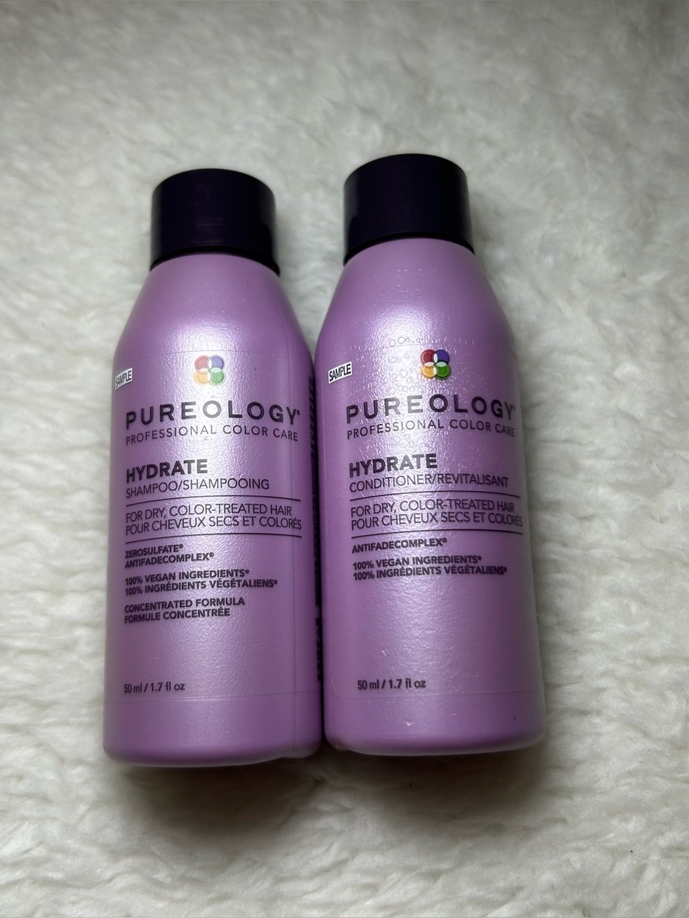 Pureology Hydrating Shampoo & Conditioner Sample NEW
